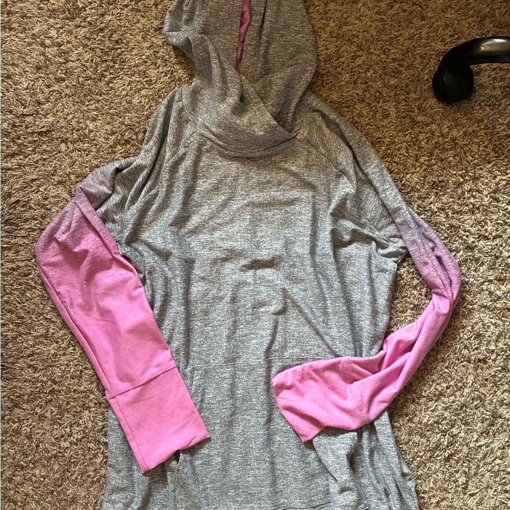 LuLaRoe Heathered Gray Hoodie